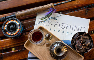 Fishing activity - book and relax
