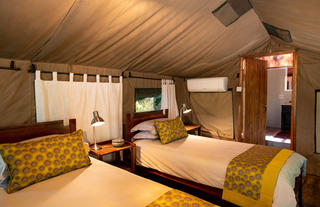 Accommodation - twin bedroom