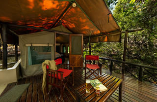 Accommodation - outdoor private balcony