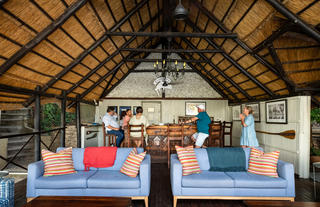 Ichingo Chobe River Lodge Bar Area