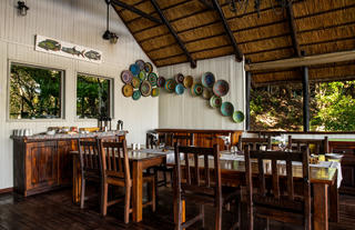 Ichingo Chobe River Lodge Dining area