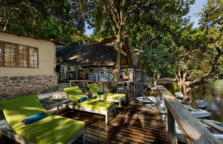 Ichingo Chobe River Lodge Pool Loungers