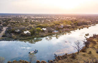 Founders Camp from the air
