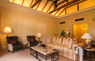 Hemingways Nairobi Blixen Suite Lounge Area