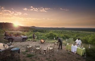 Morukuru Family Madikwe - bush dinner