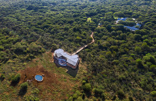 Morukuru Farm House - aerial view