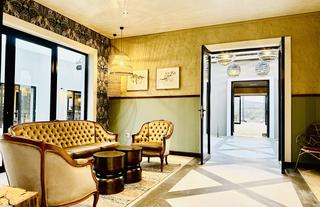 Reception waiting area