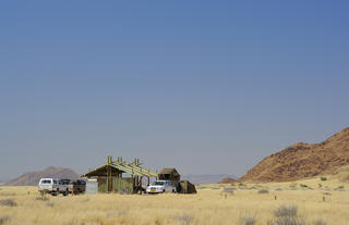 Camping at Sossus Oasis Camp Site