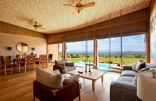 Two Bedroom Presidential Family Villa-Living Area