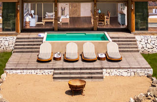 Private Deck- Two Bedroom Presidential Family Villa