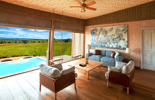 Two Bedroom Presidential Family Villa-Living Area