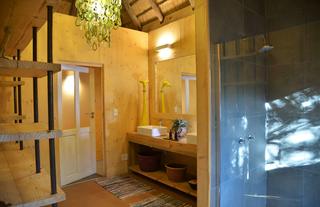 Treetop Chalet - Indoor Shower & bathroom