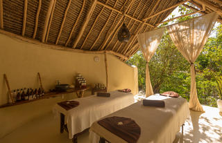 Couple treatment room at the Spa