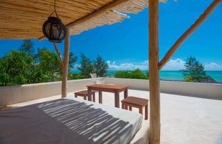 Rooftop terrace in One bedroom villa