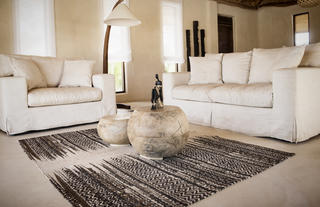 Living room in a luxury vila