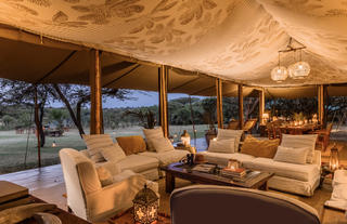 Dining Tent Interior