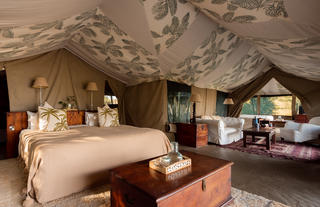 Family Tent Interior