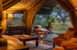 Family Tent Interior