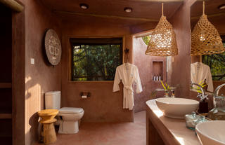 Family Tent Bathroom