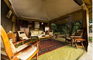 Lounge at Sentinel Mara Camp