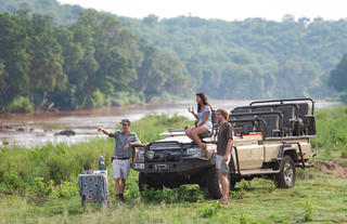 Morning coffee break by Olifants River