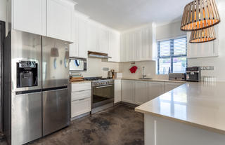 The fully equipped kitchen at the Villa