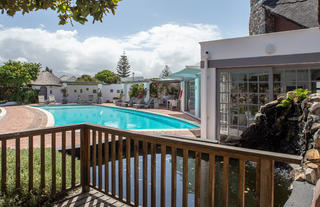Garden Deluxe Room, No.8, view from the deck