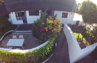 Private Garden Patio's of Garden Deluxe Rooms No. 9 & 10