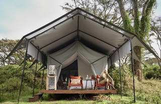 Tent exterior