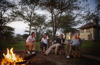 A perfect spot in the garden for sundowners