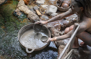 Mud bath