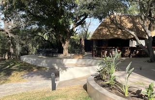 Bar and new patio