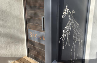Entrance to Giraffe Safari Suite