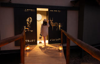 Lion and Waterbuck suite entrance
