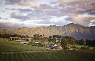 La Residence is surrounded by the Franschhoek Valley