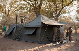 andBeyond Expeditions - Tent setup