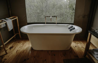 Bukela Game Lodge - Safari Tent Bathroom