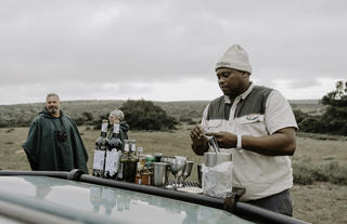 Bukela Game Lodge - Sundowner Drink Stop