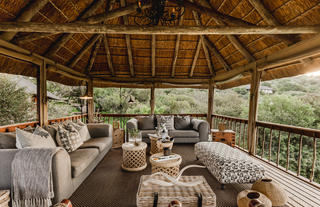 Bukela Game Lodge - Breakaway Lounge Surrounded By Bush