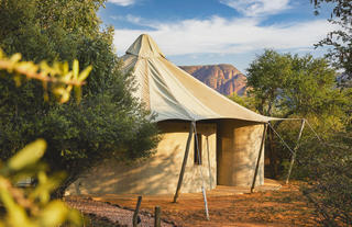 Luxury Tent Exterior