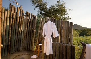 Outdoor shower