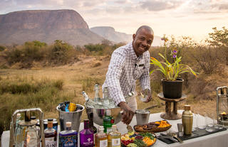 Gin safari sundowner experience