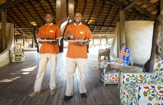 Lion Camp - Friendly welcome on Arrival