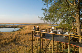 The Chobe Savanna Lodge Deck