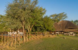 Chobe Savanna Lodge Aerial View