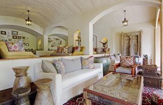 Newly decorated interior areas