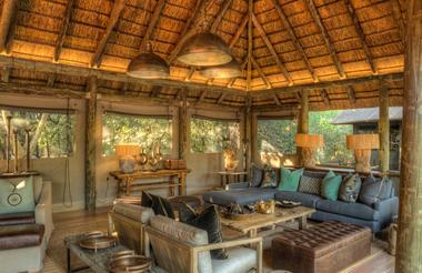 Camp Moremi Lounge