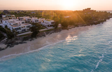 View of property at Sunset