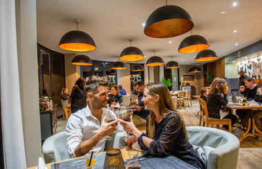 Salt Restaurant during dinner service