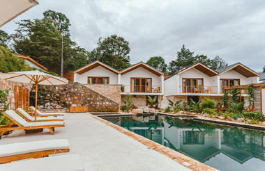 The Retreat Salt Water Solar Powered Swimming Pool